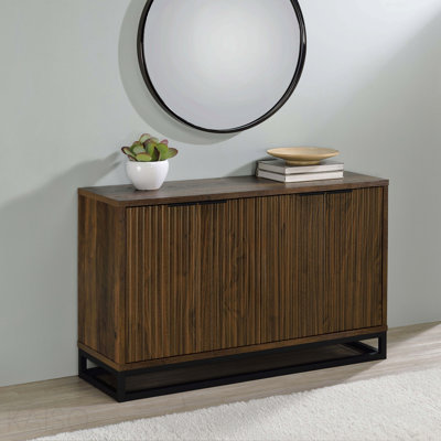 Buffet décoratif 4 portes en bois d'ingénierie