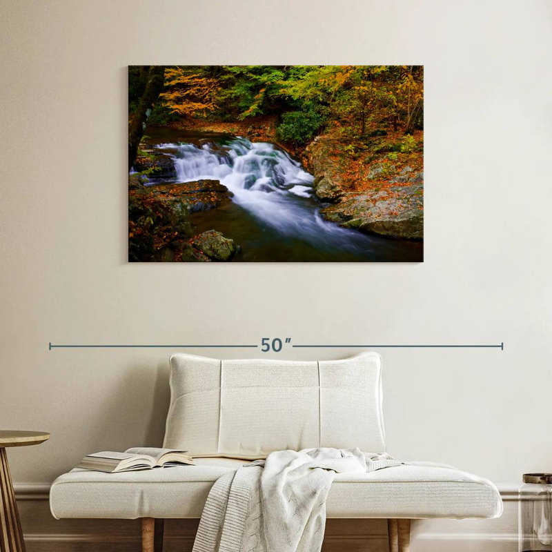 Alvord Smoky Mountains Creek, 26" H x 39" W