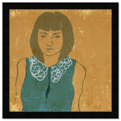 Lady in Teal Painting by Oliver Gal