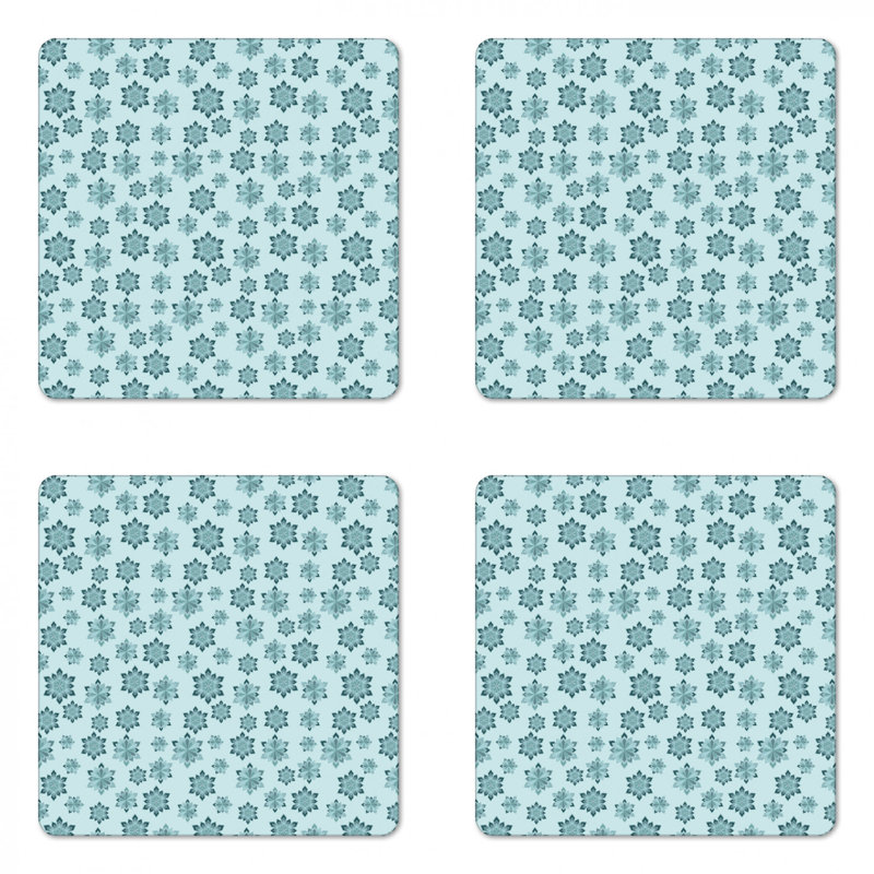 Square 4 Piece Coaster Set