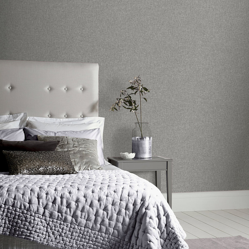 Papier peint Maisie, Gris