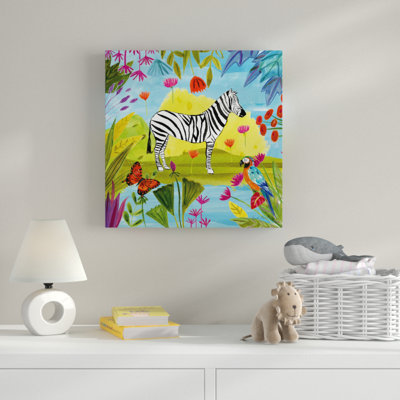« the big jungle iii », art sur toile