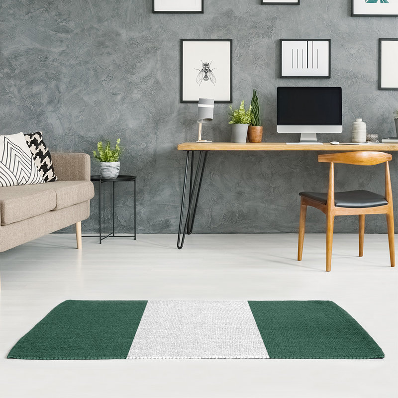 Chenille Indoor Rug, Rectangle 4' x 6'