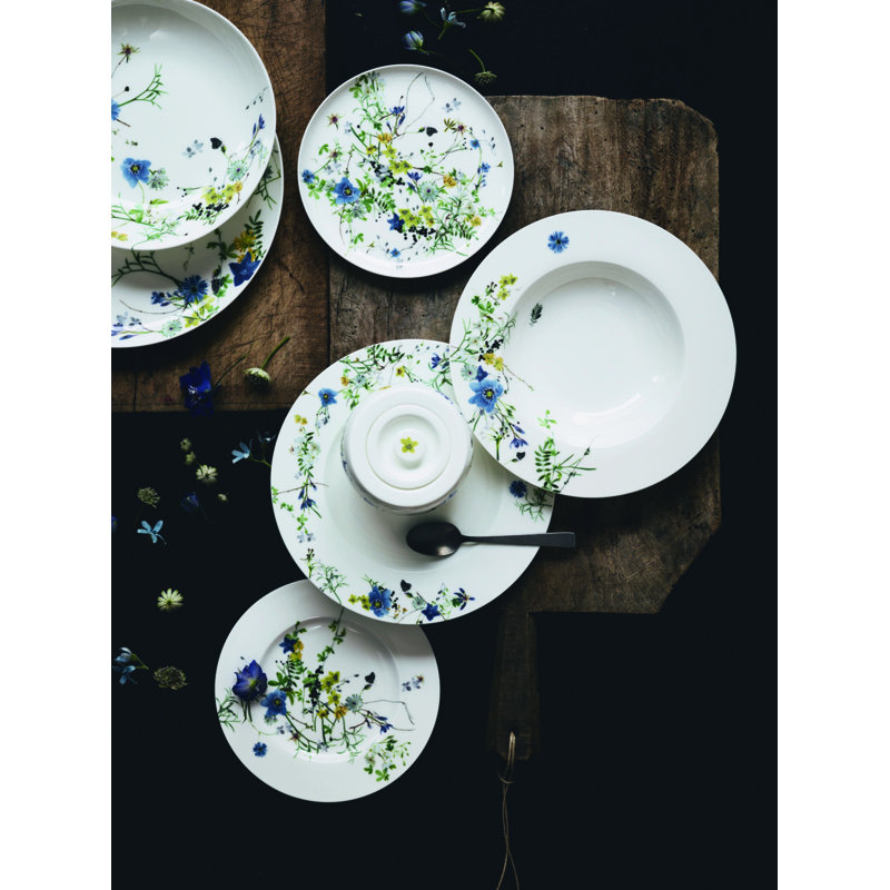 Brillance Fleurs Des Alpes Bone China Saucer