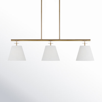 Stephens 3 - Light Dimmable Modern Linear Chandelier