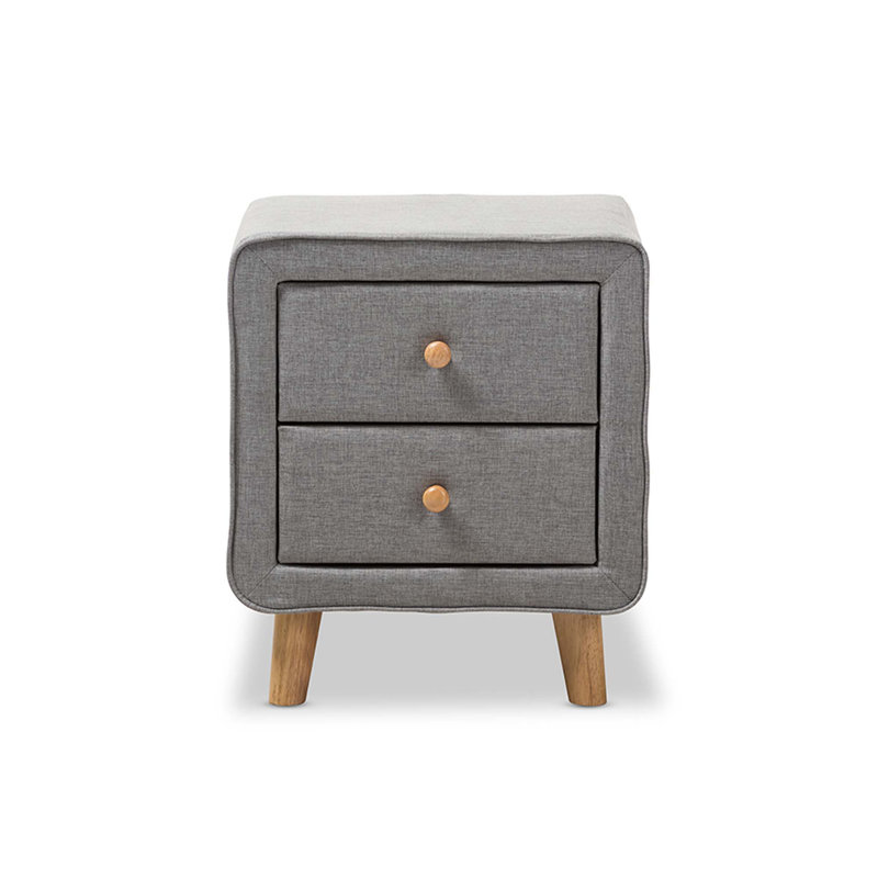 Martinstown 2 - Drawer Nightstand, Gray