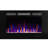 36.02'' W Recessed Electric Fireplace Insert, WiFi Heater for Living Room,Timer, Overheating Protection, Touch Screen, Black