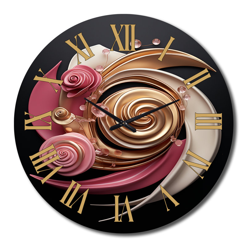 Horloge murale rétro rétro, Grand