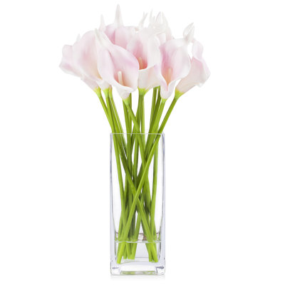 Natural Fibres Lillies Arrangement in Vase