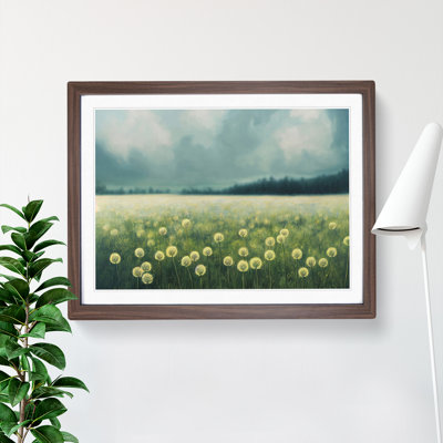 Dandelion Field Vol.4 - Framed Print