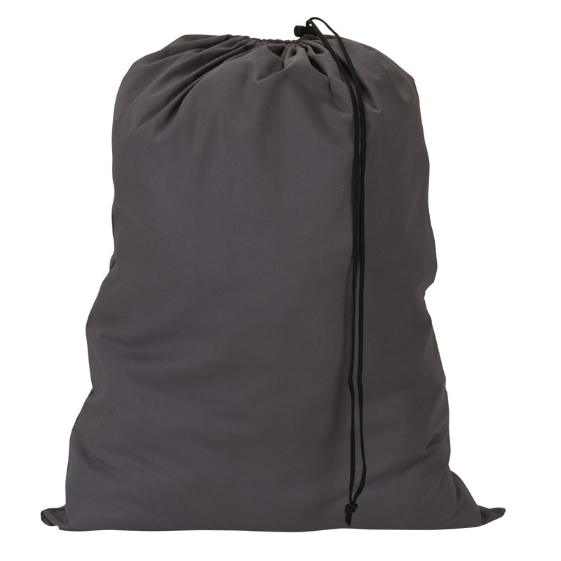 Aarmaan Fabric Laundry Bag, Gray