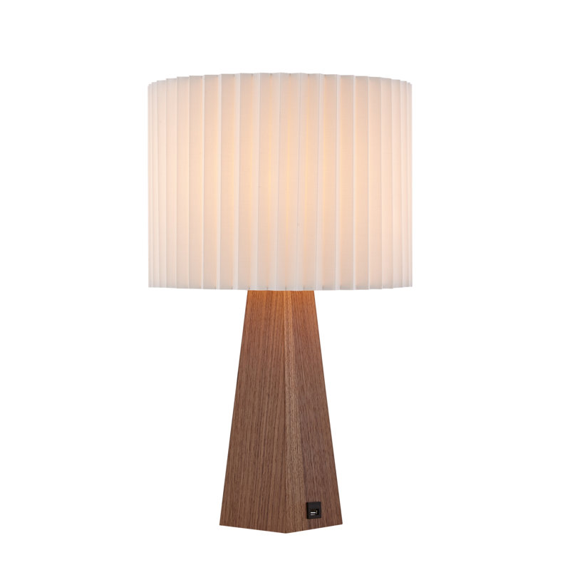 Lampe de table USB en métal Huckston