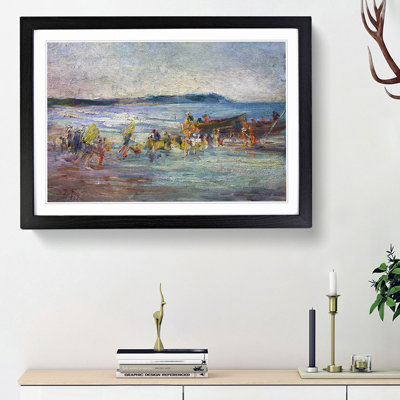 Fishing Boats by Kuroda Seiki - Picture Frame Painting Print