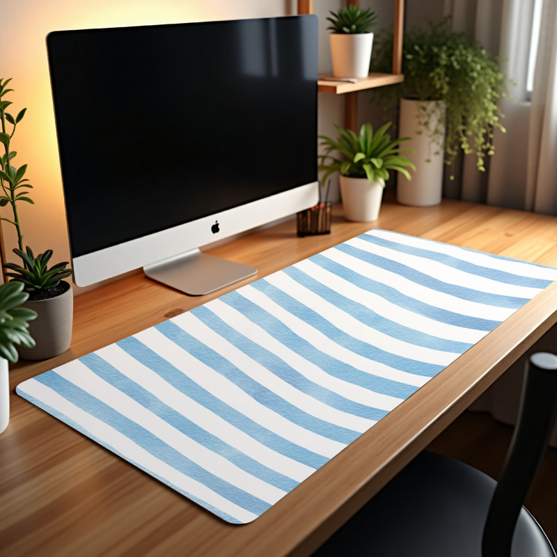 Polyester Desk Pad, 14.4x12.1