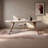 Modern simple and high-end dining table
