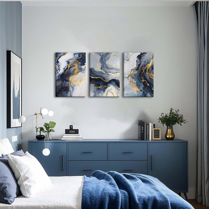 3 Piece Wrapped Canvas Print