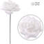 100 pièces de roses blanches en soie | Ensemble de 2 | Fleurs artificielles réalistes pour le bricolage, les bouquets et les événements