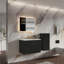 Meuble-lavabo simple avec comptoir de lavabo intégré-2049523754