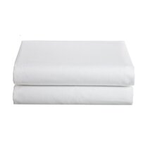 White Fitted Sheet – Twin Fitted Sheets Only – Microfiber Fitted Sheets 1  Pack Single Fitted Sheet Twin