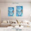Assiettes marocaines bleues Senne-108501720