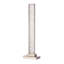 Lampe de table mince de 24 po de hauteur Siavash, cristal, cadre en métal à DEL, laiton antique-922816081