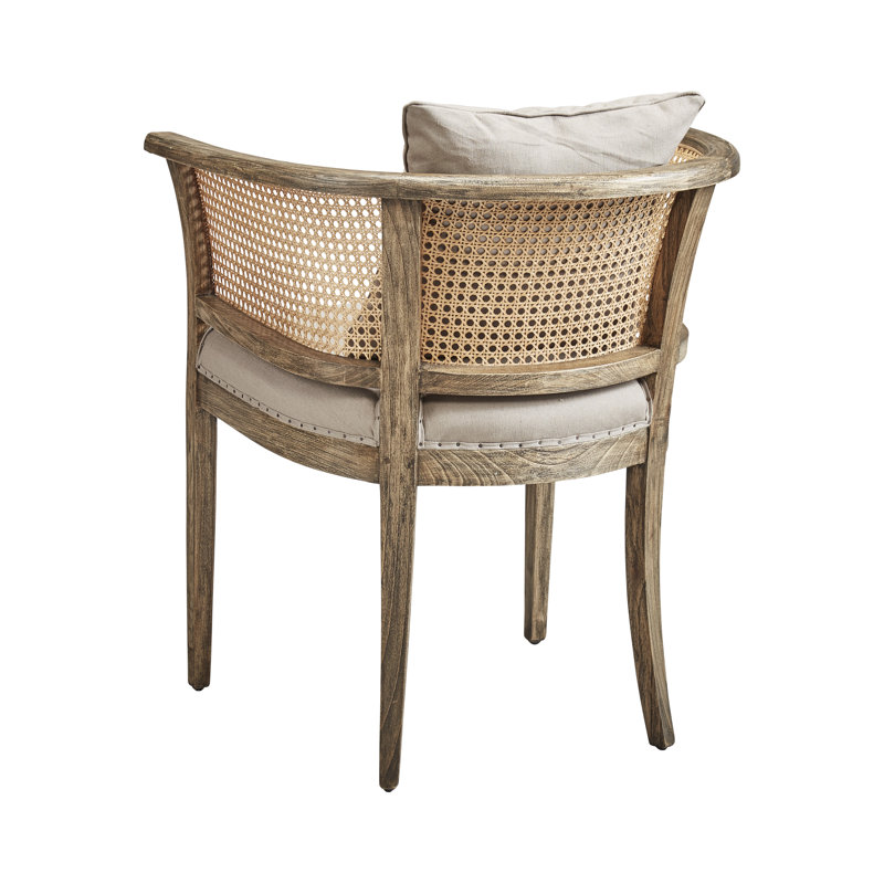 Chesapeake Linen Barrel Chair