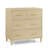 Classic 4 Drawer Dresser With Changing Top And Interlocking Drawers, Natural Sandstone-126707185