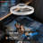 RGB Ceiling Fans With Lights, Smart LED Ceiling Fan With Remote/APP Control, Modern Low Profile Bladeless Chandelier Fan, Dimmable White Fandelier-2015013158-2015013159