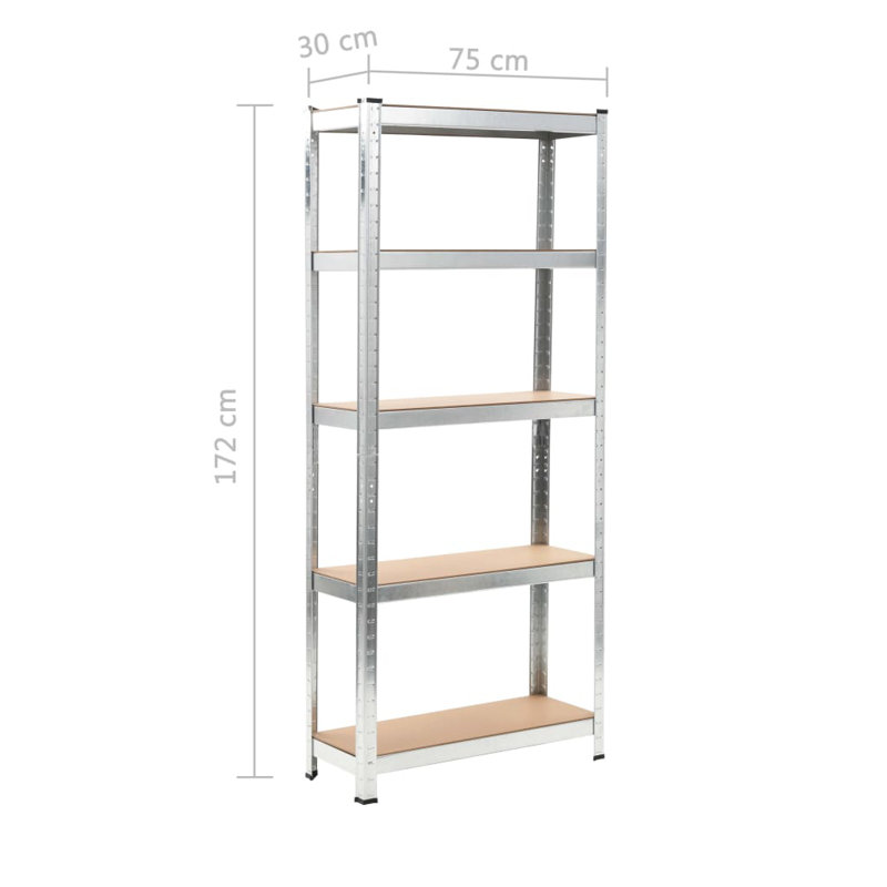 Urbano 75cm W Metal Shelving Unit