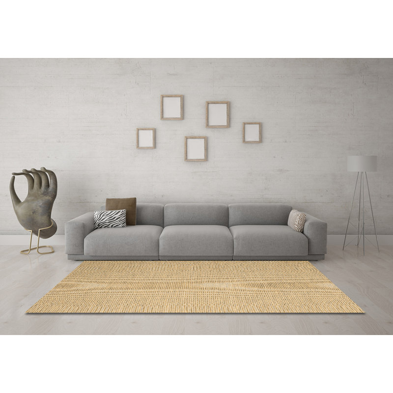Tapis brun Bearnard Contemporary 2176, Carré de 6 pi