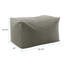 Pouf extérieur - Bois flotté et sable-13430971