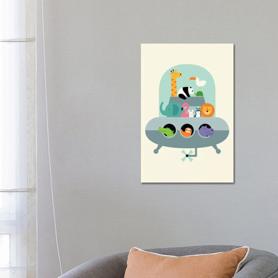 Expedition by Andy Westface - Wrapped Canvas Print