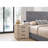 Sandle Wood Contemporary Nightstand-182865311