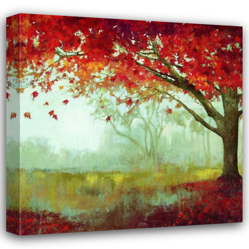 «Red Barrel Studio® Jensen, galerie d'art asiatique sur toile tendue: A Sense of Space I JNN49, H 36 po x l 36 po