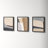 Divided " Divided By 3 In Blue " by Julia Balfour 3 - Pieces-57576532-120157153