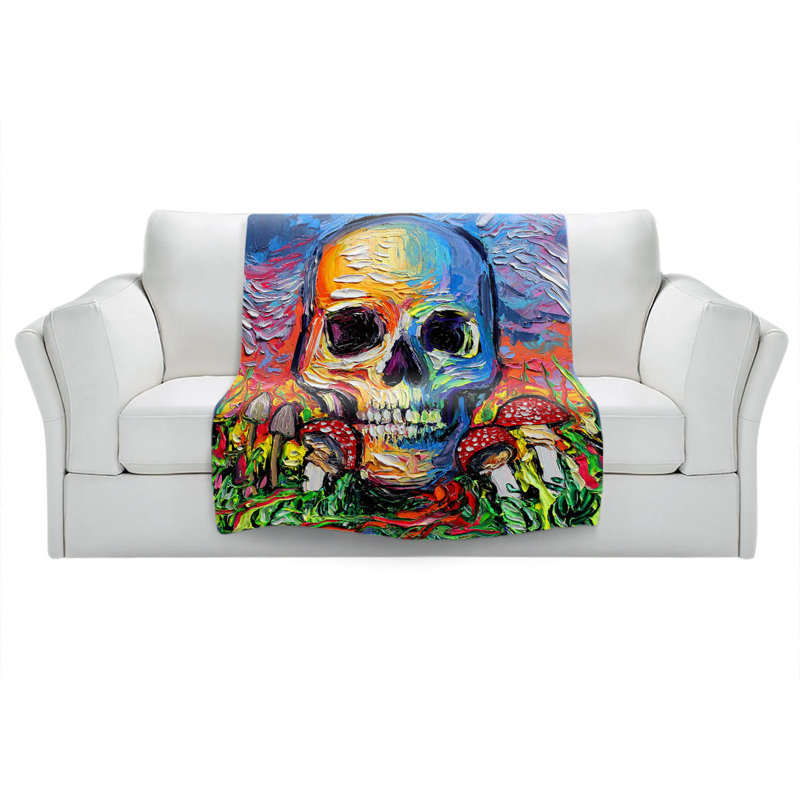Hand Woven Throw Blanket, 68" x 80"