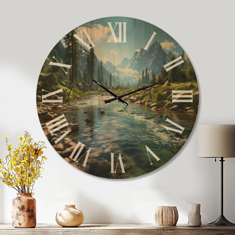 Horloge murale USA, Oversized