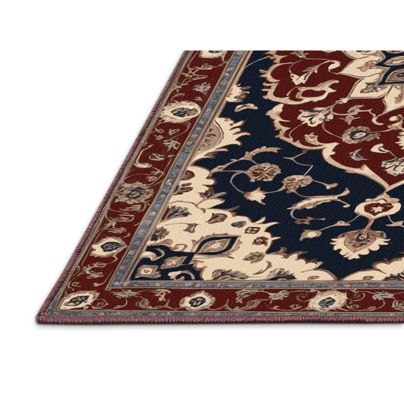 Tapis brun lavable à la machine, Tapis de couloir 2 pi x 4 pi