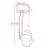 The Renovators Supply Inc. 1.6 Gallons GPF Elongated Kit-90676260