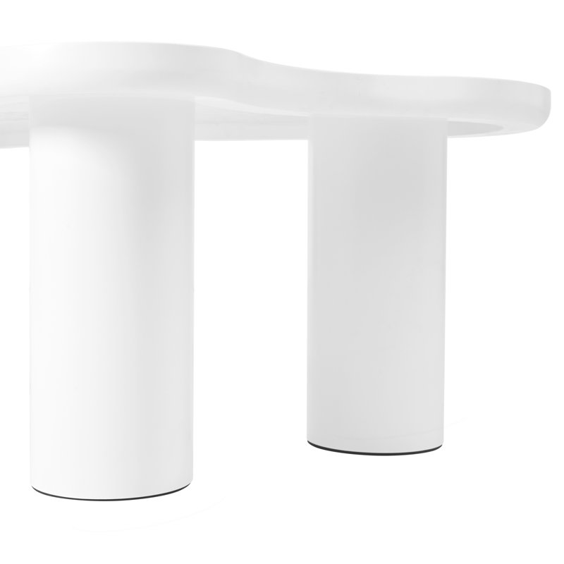 Table basse élégante et fonctionnelle en forme de nuage pour une décoration intérieure polyvalente