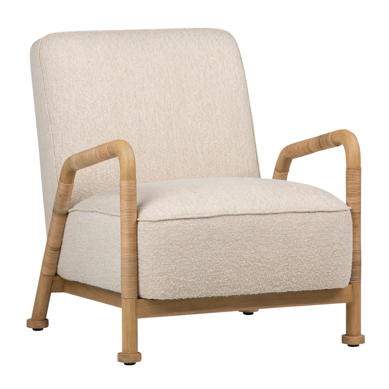 Clyde Upholstered Occasional Chair, Ivory
