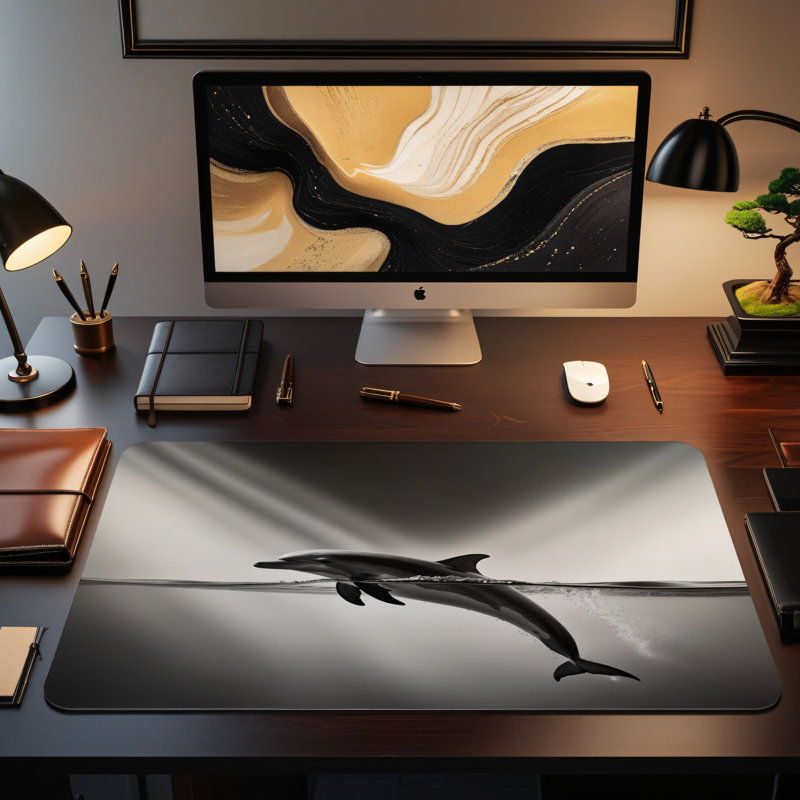 Polyester Desk Pad, 23.6x13.8
