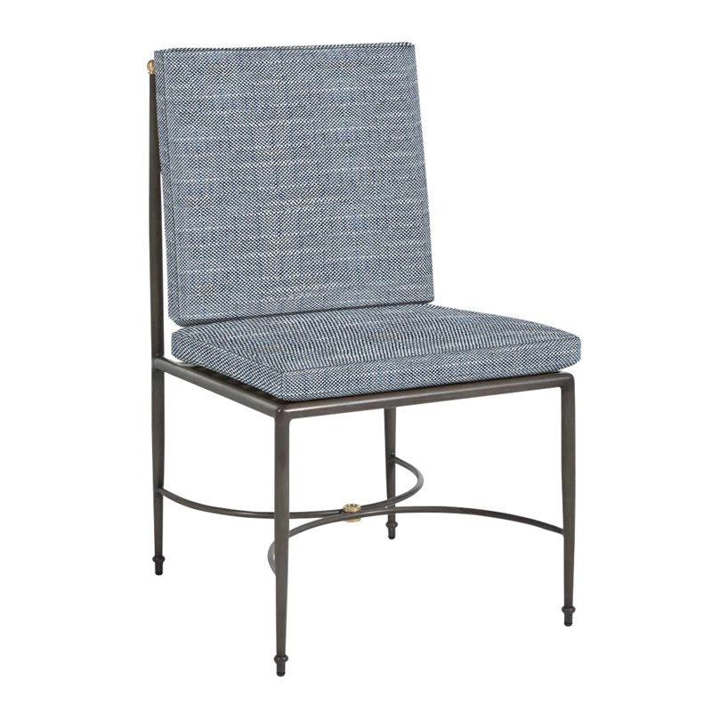 Roma Patio Chair with Cushions, Rollo Chambray, Welt