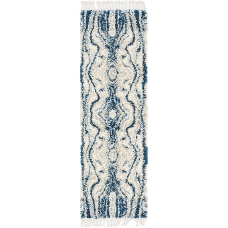 Mitzy Ikat Indoor Rug, Runner 2'7" x 8'2"