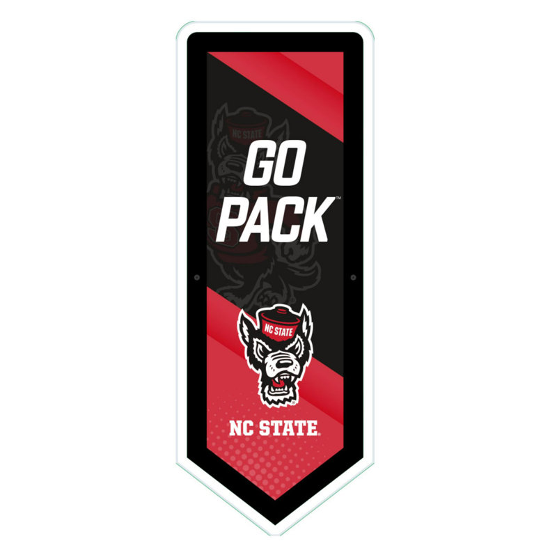 Enseigne murale NCAA Team Pennant, Université North Carolina State