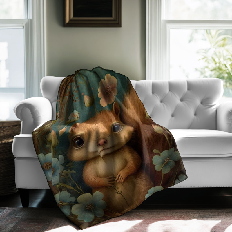 Throw Blanket, 80" L x 60" W