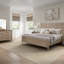 Lo-Post Bed In Sand Coloured Finish-901229139