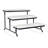 Ebern Designs 3 Tier Rectangular Plate Porcelain Serveware Set