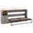 Murphy Bed Equipped With Built-In Drawers And LED Lighting System-860896832