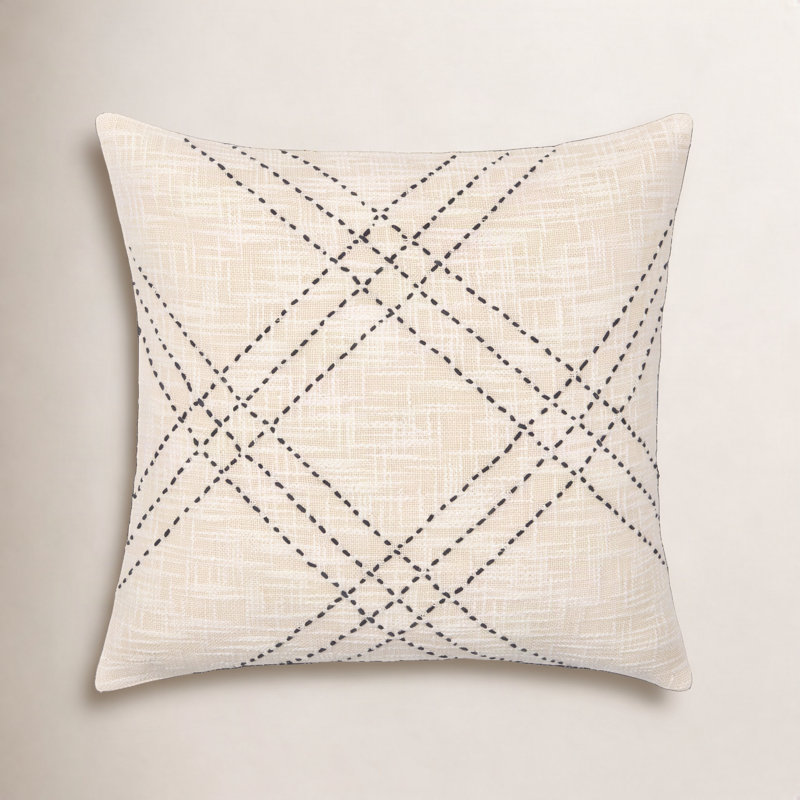 Housse de coussin et insert Frida, 18 po x 18 po
